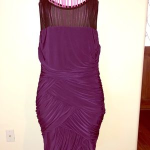 Brilliant Purple cocktail dress